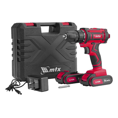 Дрель-шуруповерт аккумуляторная CDS-20, Li-Ion, 20 В MTX 26186
