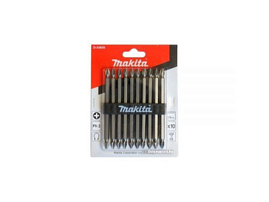 Насадка двусторонняя PH2, 110 мм, E-form, MZ 10 шт. Makita D-34849