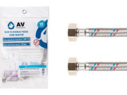 Подводка гибкая для воды гайка 1/2 - гайка 1/2 150см AV Engineering AVE200150