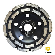 Алмазная чашка по бетону двухрядная GRAFF