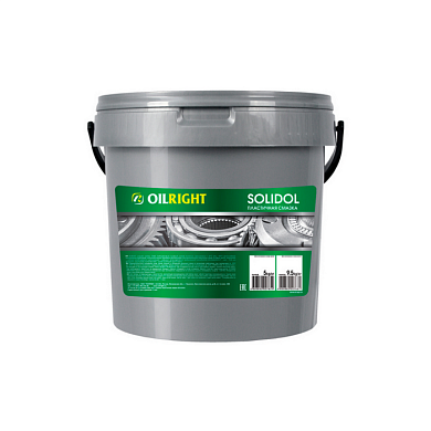 Смазка Солидол 9,5 кг OILRIGHT 6048/ВЭД