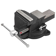 Тиски стальные поворотные с наковальней 4'', 100 мм Forsage F-6540104