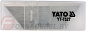 Лезвия трапециевидные 61х33х0,5 мм 10 шт. SK2 Yato YT-7527
