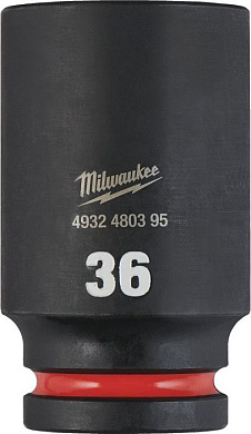 Ударная головка 36 мм 3/4" Shockwave Milwaukee 4932480395