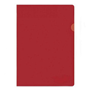 Папка-уголок "Inter-folia", A4, 115 мк, красный