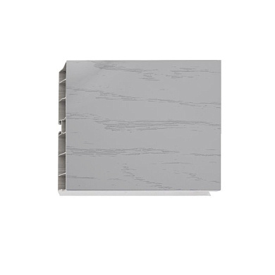 Цоколь мебельный ПВХ h=100 роял вуд серый L=3200мм, RU 95200