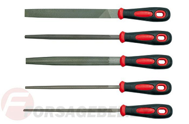 Набор напильников 5 пр. 200 мм Vorel 25166