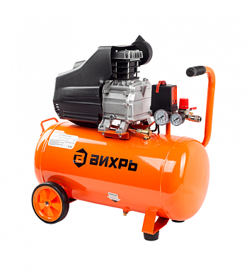 Компрессор 50 л КМП-300/50 Вихрь 74/3/4