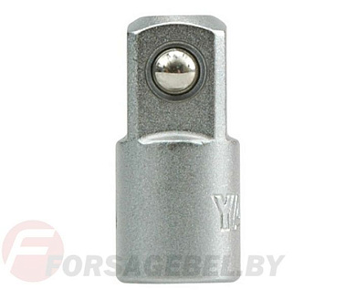 Адаптер для головок 1/4''(F)x3/8''(М) CrV Yato YT-1438