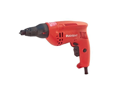 Шуруповерт ШВ 3-6 РЭ М в кор., 610 Вт, патрон внутр. шестигр. 1/4", 24 Нм, шурупы до 6 мм ФИОЛЕНТ ИДФР298313002-01