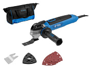 Многофункциональный инструмент (реноватор) SM 3030 QE в кор. + набор оснастки 3°, конст. электр., рег. об., 11 000-20 000 об/мин BULL 1335906