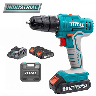 Дрель-шуруповерт ударная TOTAL TDLI20012
