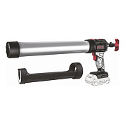 Пистолет для герметика аккум. SOLO, 20В, 4ск, 3000Н, 300мл, 600мл, LED, антикапля PIT PEC20H-300A/1