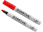 Маркер промышл. перманентный фетровый красный STARTUL PROFI ST4340-03