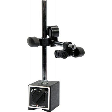 Штатив с магнитным основанием для индикатора измерительного часового типа Yato YT-72460
