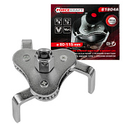 Съемник масляного фильтра ''краб'', с плоскими захватами 1/2'' ForceKraft FK-61904A