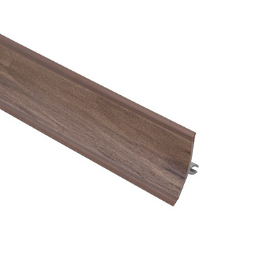 Плинтус ПВХ к столешнику LР дуб шерман коньяк (187) (1шт=3м.п.) EL-MECH-PLAST 84383