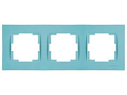 Рамка 3-ая горизонтальная синяя, RITA, Mutlusan 22208001312