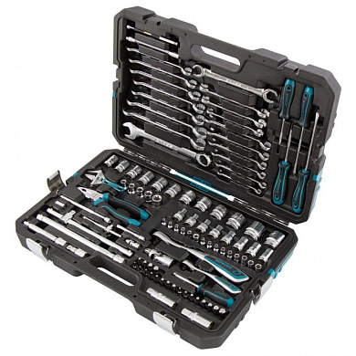 Набор инструментов, 1/4"&1/2", CrV, 101 пр. 6-гр. Gross 14151