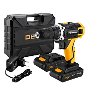 Дрель-шуруповерт аккумуляторная DKCD20FU-Li SET 3 DEKO 063-4177