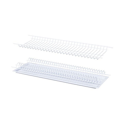 Сушка для посуды 400 MOUNT, белый AKS 123000