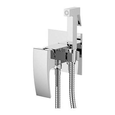 Смеситель с гигиеническим душем, латунь, хром Gerhans K15214