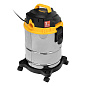 Пылесос строительный SVC15, 1200 Вт, бак 15 л, шланг 2 м Denzel 28201