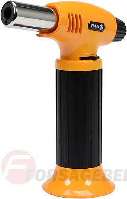 Горелка газовая с пьезозажиганием 1300град., 0,22KW, 10 гр. Vorel 73420