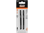 Пилка лобз. по дереву T144D, 2 шт., пропил прямой, грубый, быстрый рез GEPARD GP0631-11