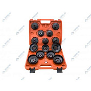 Набор чашек для снятия масляного фильтра 65-100 мм, 15 пр. HOREX HZ 25.1.009W