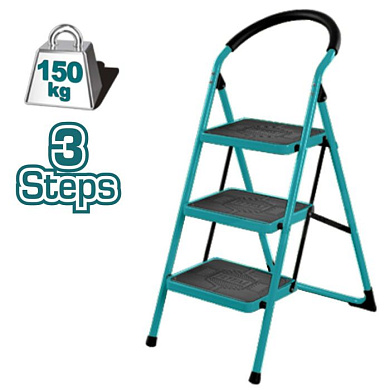 Стремянка стальная TOTAL THLAD09031