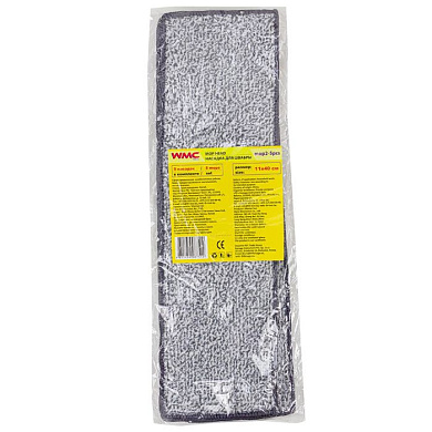 Накладка сменная из микрофибры для швабры WMC-02, 5 шт/к-т WMC TOOLS WMC-mop2-5pcs