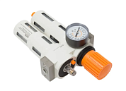 Блок подготовки воздуха ''Profi'' 3/8'', фильтр-регулятор, лубрикатор, 2000 л/мин, 16bar RockForce RF-7004038