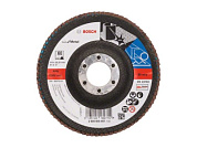 Шлифкруг лепестковый 115 мм К60 д/мет, Bosch 2608605451
