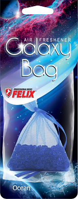 Ароматизатор в меш. Galaxy bag (Океан) FELIX 411040139