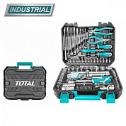 Набор инструментов 1/4''&1/2'' 6-гр. 100 пр. TOTAL THKTHP21006