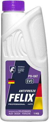 Антифриз EVO, в п/э кан. 1 кг FELIX 430206334
