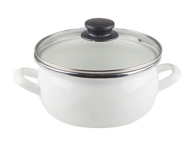 Кастрюля 2,5л (сфера) Сантэкс 1-2425112(Бл)"Бл"