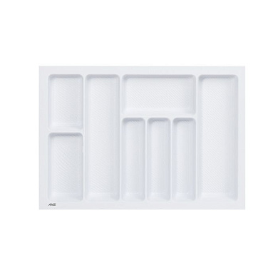 Лоток для столовых приборов 700 PIXEL 635*485, белый тип 2 AKS 128018