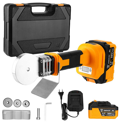 Паяльник для полипропиленовых труб аккумуляторный R-DKCPW20V DEKO 083-3002