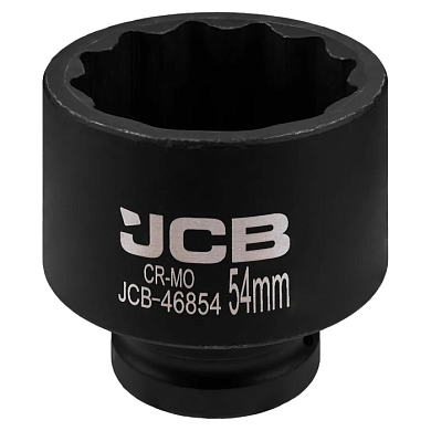 Головка ударная 54 мм 12-гр 3/4'' JCB JCB-46854