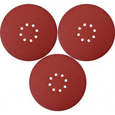 Круг шлифовальный с отверстиями 125 мм Р40 5 шт Yato YT-83451