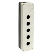 Корпус КП105 пластиковый 5 кнопок белый EKF PROxima cpb-105-w