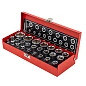 Набор головок 1/4''&1/2'', 25 пр., 6-гр. 4-32 мм ForceKraft FK-50121G