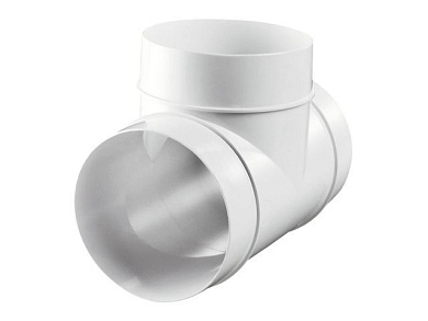 Тройник воздуховода 232 круглых каналов Ø125мм ZERNBERG 10191021