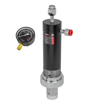 Цилиндр гидравлический с манометром 20 т, ход штока 145 мм Forsage F-0100-1B