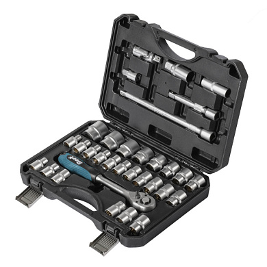 Набор инструмента 33 пр 1/2" 6-гр BTK-33 BORT 93418514