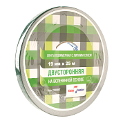 Лента клейкая двухсторонняя на вспененной основе 19мм х 25м Klebebander (TFK006T), в и/у