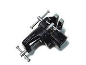 Тиски настольные поворотные мини, ширина губ 70 мм, захват 35 мм, крепление ''струбцина'' Forsage F-32970R