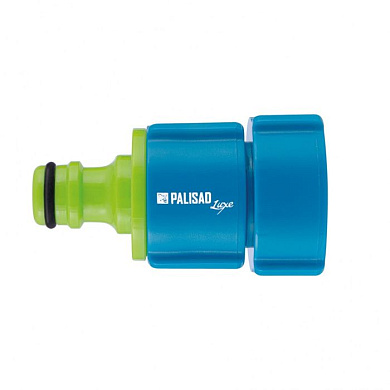 Адаптер пластмассовый, 1/2-3/4-1, внутренняя резьба, Luxe Palisad 66470